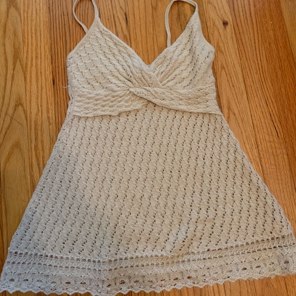 SOLD - Catherine Malandrino Crochet Tank - Picture 3 of 6